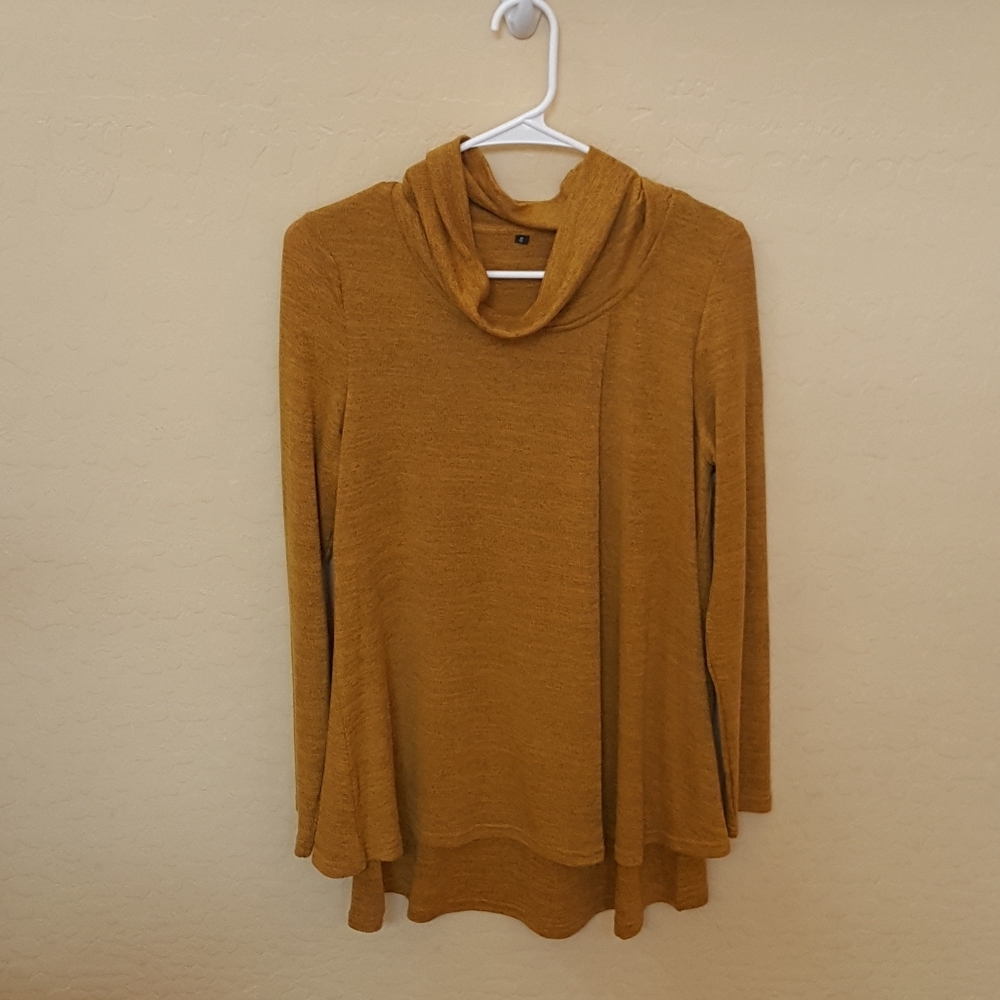 Unknown Brand 100 % Polyester Turtle Neck Tunic M… - image 5